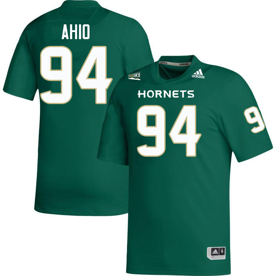 Ben Ahio SAC State Jersey,Sacramento State Hornets #94 Ben Ahio Jersey-Green Ben Ahio SAC State Jersey,Sacramento State Hornets #94 Ben Ahio Jersey-Green